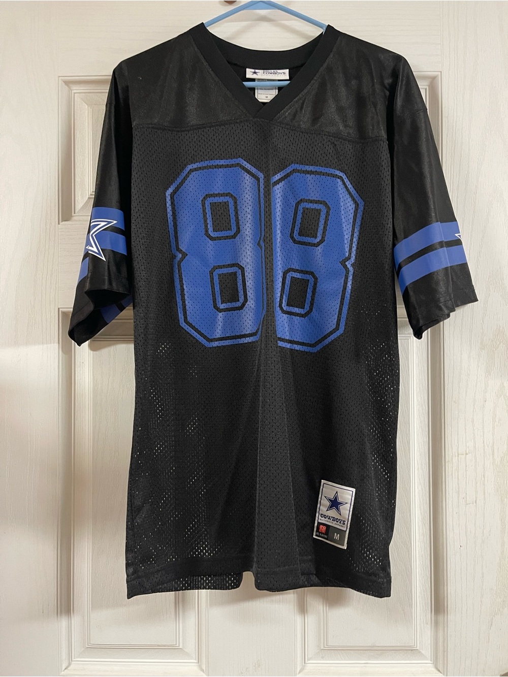 Dallas Black & Blue #88 Bryant Men's Football Jersey - Brand: